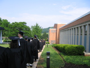 Graduation walk